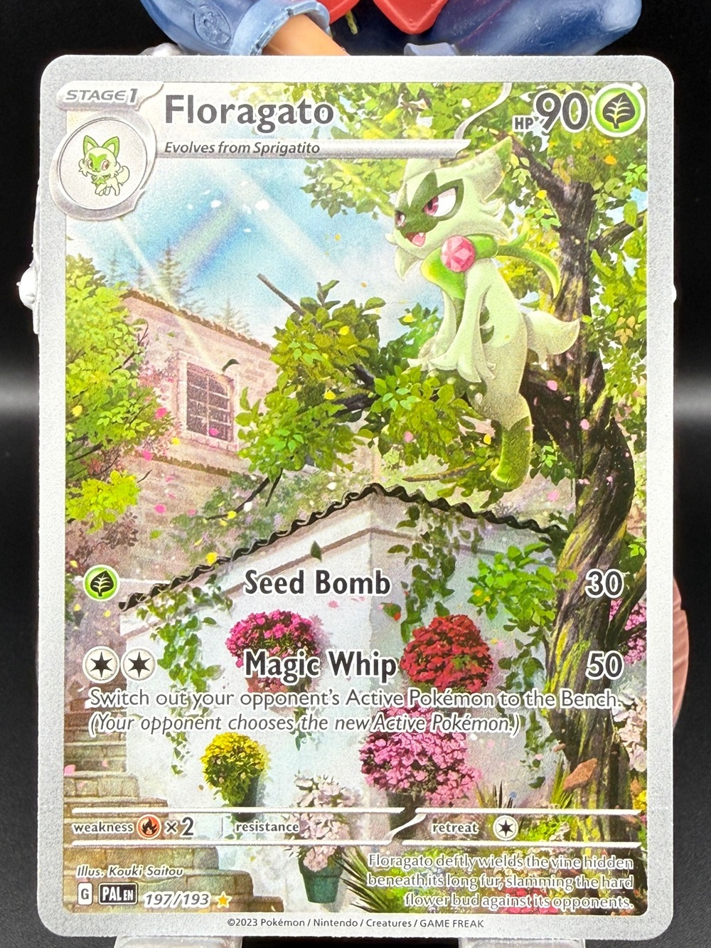 Floragato 197/193 Sv02 Paldea Evolved Illustration Rare Holo
